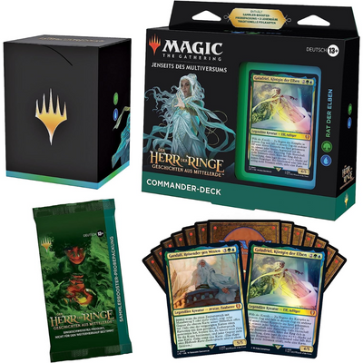 Magic the Gathering Der Herr der Ringe: Geschichten aus Mittelerde "Rat der Elben" Commander-Deck - deutsch