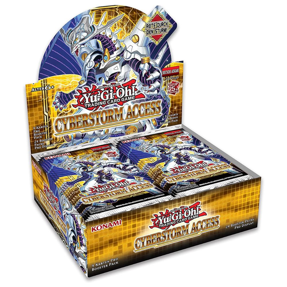 Konami Yu-Gi-Oh!: Cyberstorm Access 24 Booster im original Display verpackt - deutsch