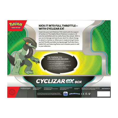 Pokémon Scarlet & Violet: "Cyclizar-ex" Kollektion Box englisch