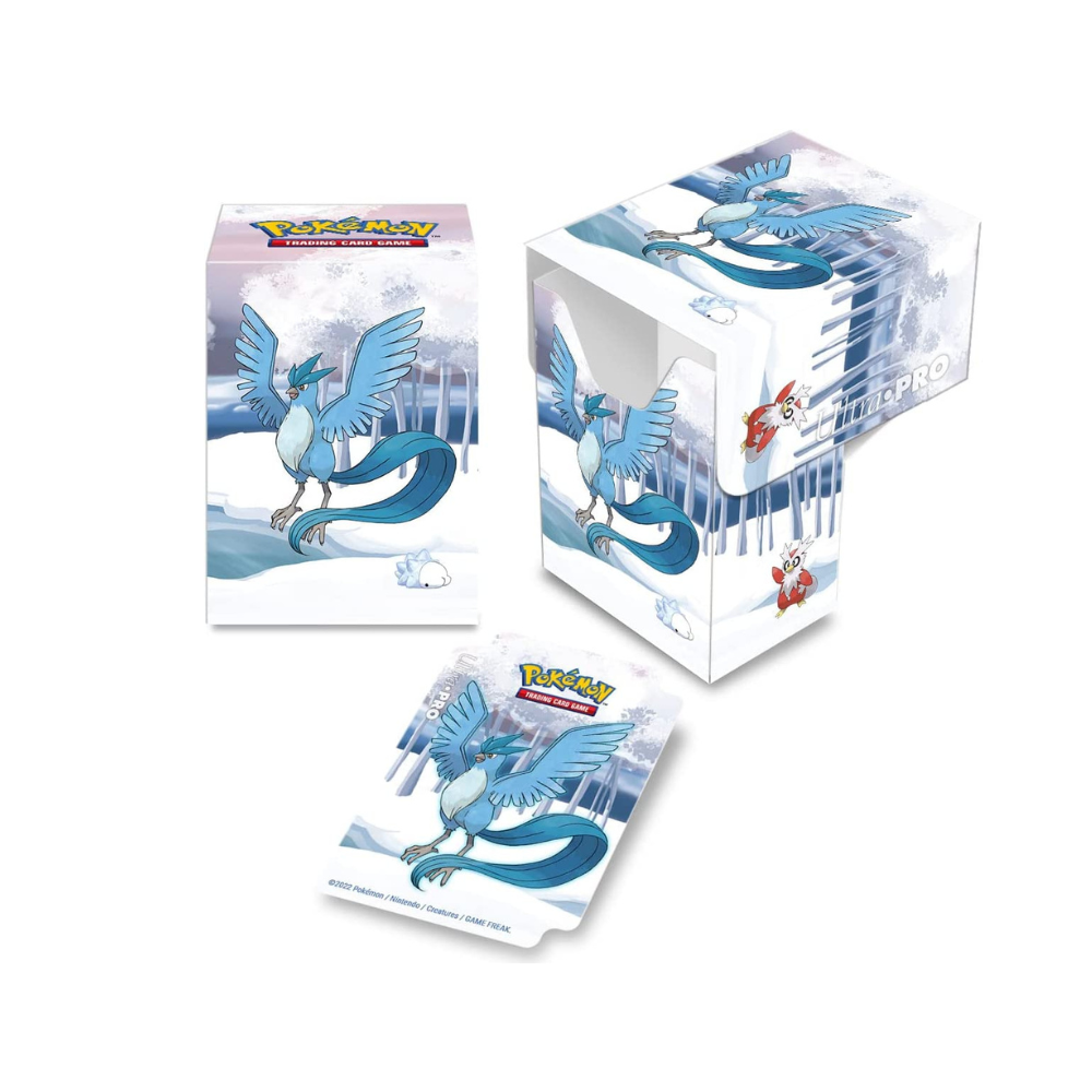 Ultra Pro Pokemon: Frosted Forest Deck Box - Motiv: Arktos, Snomnom, Gelatwino, Botogel und Alola Vulpix