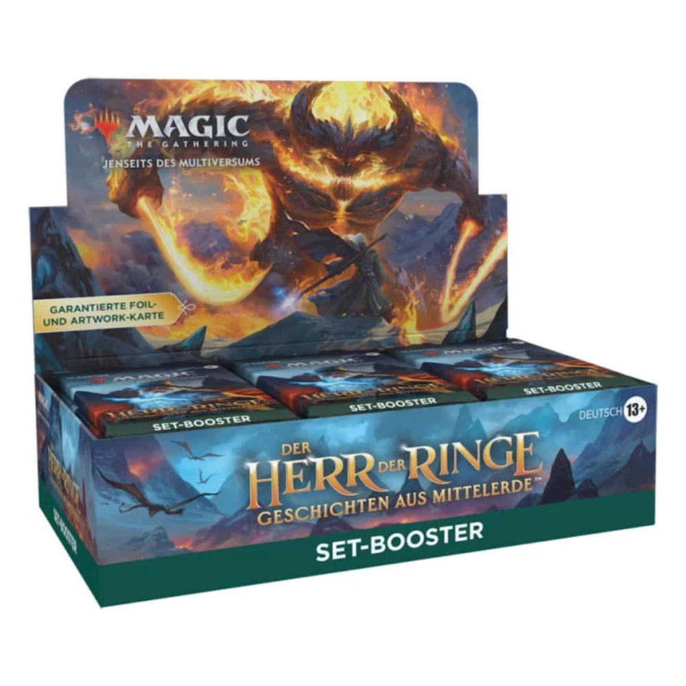 Magic the Gathering Jenseits des Multiversums Der Herr der Ringe: Gesichten aus Mittelerde - Set-Booster Display (DE)