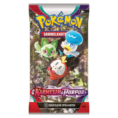 Pokémon – Karmesin & Purpur - 36 x Boosterpackung im original Display - deutsch