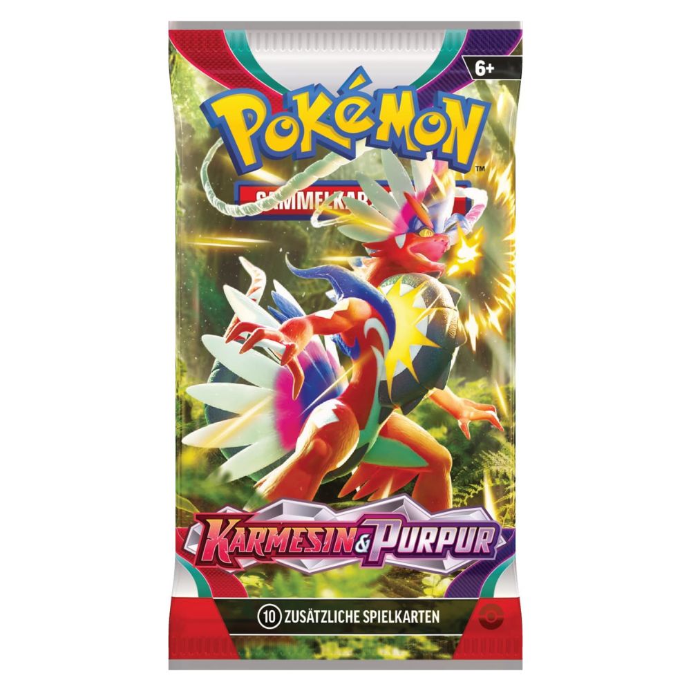 Pokémon – Karmesin & Purpur - 36 x Boosterpackung im original Display - deutsch