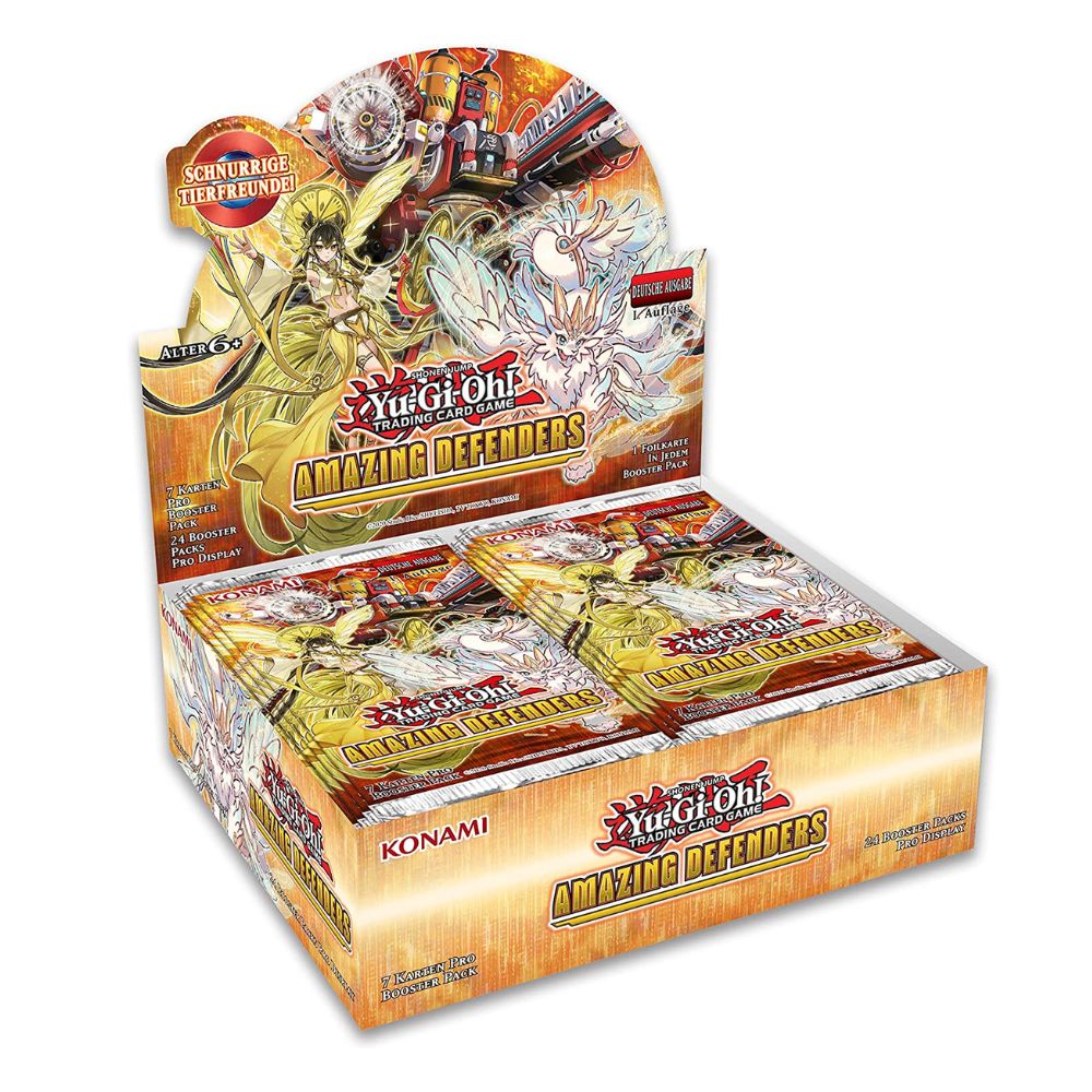 Yu-Gi-Oh! - Amazing Defenders - 24 x Boosterpackung Display – deutsch