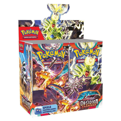 Pokémon Karmesin & Purpur Obsidian Flammen 36 x Boosterpack Display