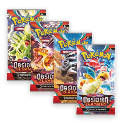 Pokémon Karmesin & Purpur Obsidian Flammen 36 x Boosterpack Display