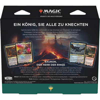 Magic the Gathering Der Herr der Ringe: Geschichten aus Mittelerde "Die Horden Mordors" Commander-Deck - deutsch