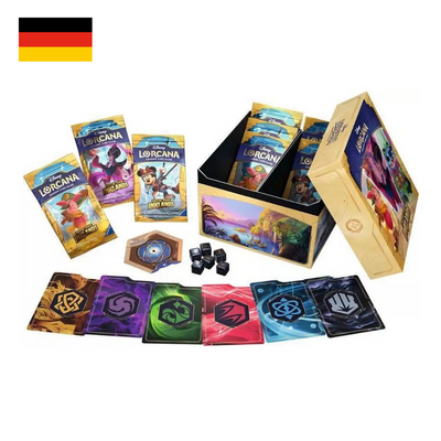 Ravensburger Disney Lorcana Die Tintenlande Schatzkiste der Luminari - Inhalt - in deutscher Sprachausgabe