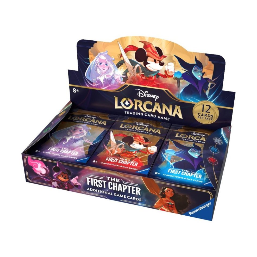 Disney Lorcana Trading Card Game: The First Chapter Display mit 24 Boosterpackungen - EN