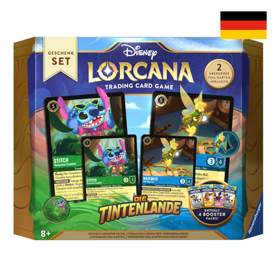 Ravensburger Disney Lorcana Trading Card Game Die Tintenlande Geschenk Set auf deutsch 