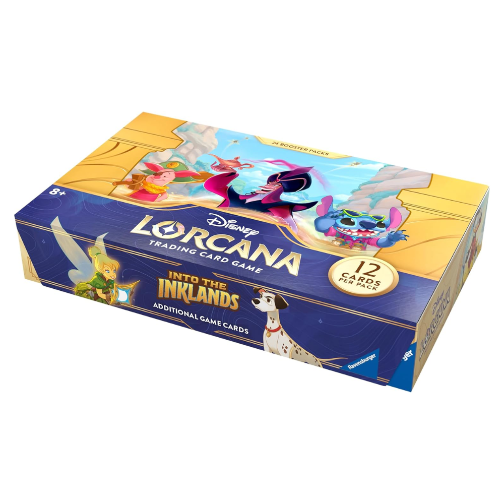 Disney Lorcana Trading Card Game: "Into the Inklands" Display mit 24 Boosterpackungen (EN)