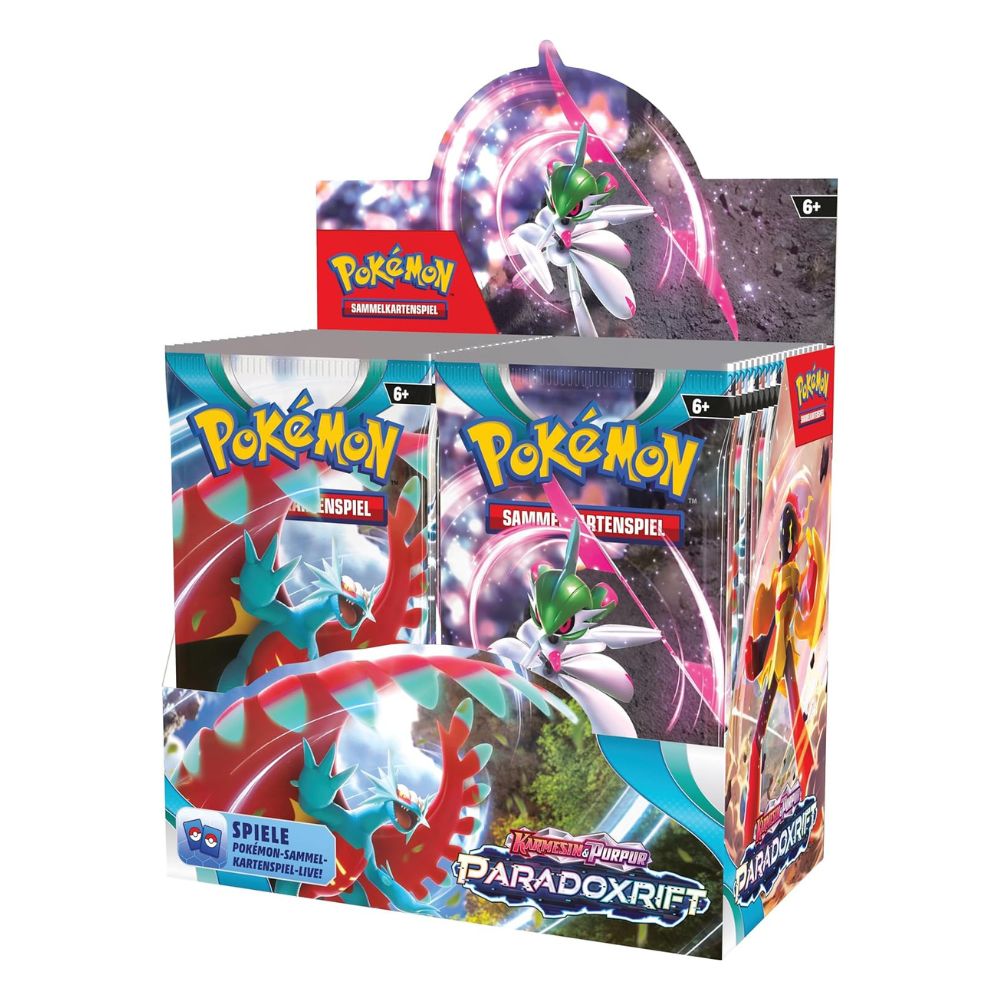 Pokémon Karmesin & Purpur Paradoxrift 36 x Boosterpackung im original Display verpackt - DE