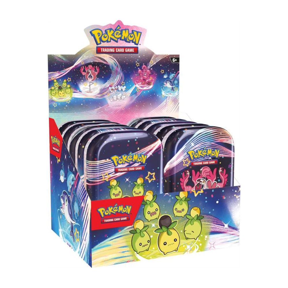 Pokémon - Karmesin & Purpur - Paldeas Schicksale - Flaminkno - Mini Tin Box - deutsch