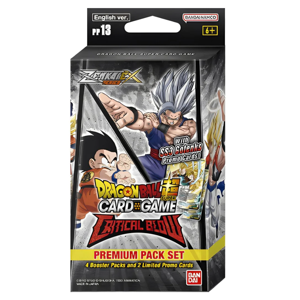 Dragon Ball Super Card Game: Critical Blow - Premium Pack Set (EN)