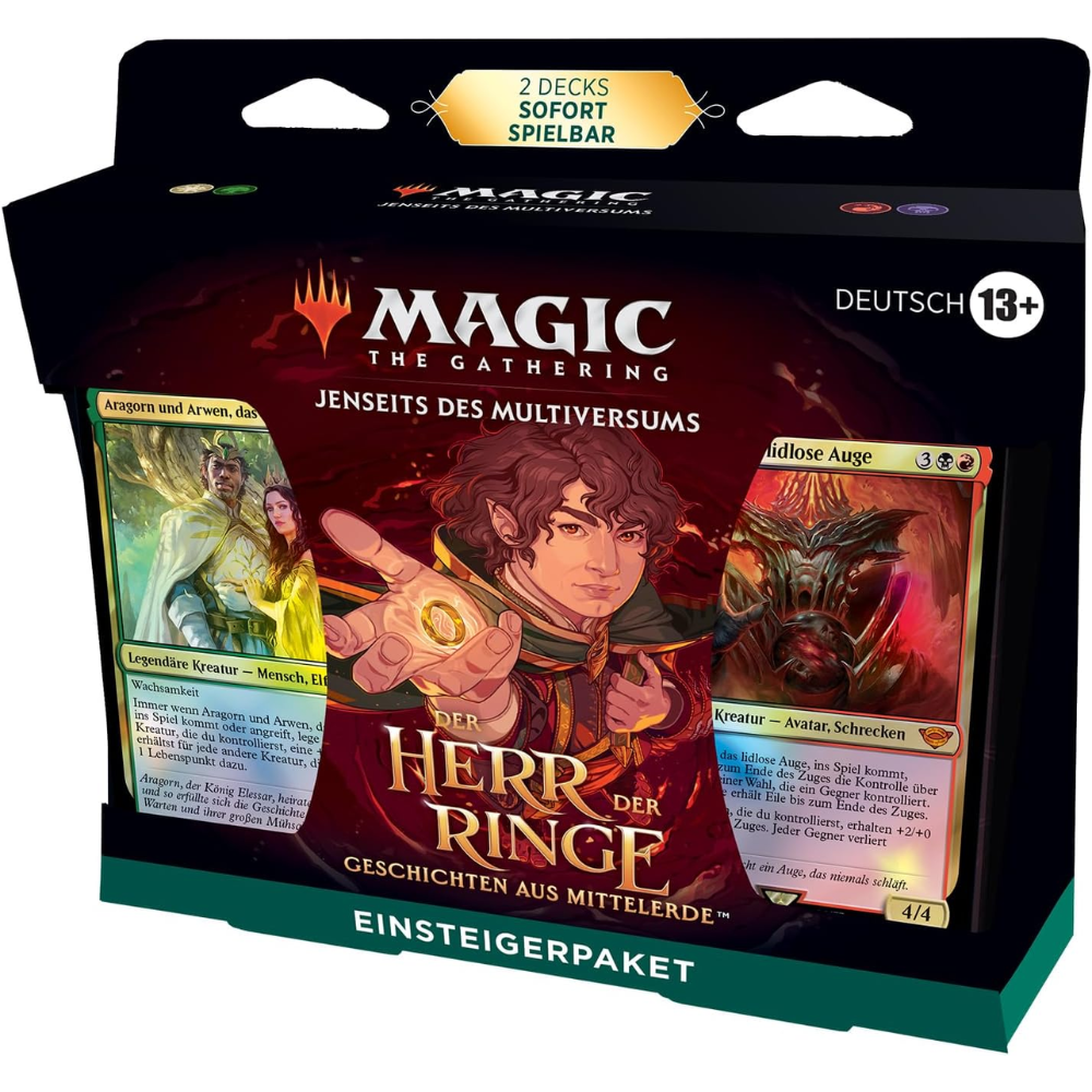 Magic the Gathering Jenseits des Multiversums: Der Herr der Ringe Geschichten aus Mittelerde "Einsteigerpaket" - deutsch