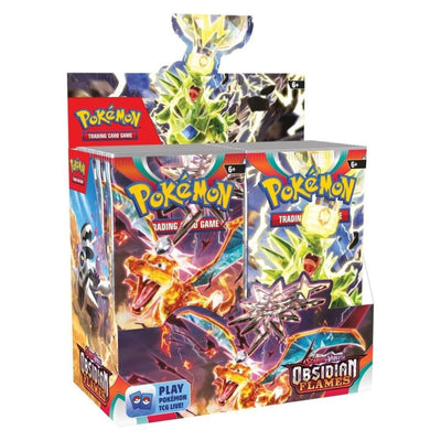 Pokémon Scarlet & Violet Obsidian Flames 36 x Boosterpack Display englisch