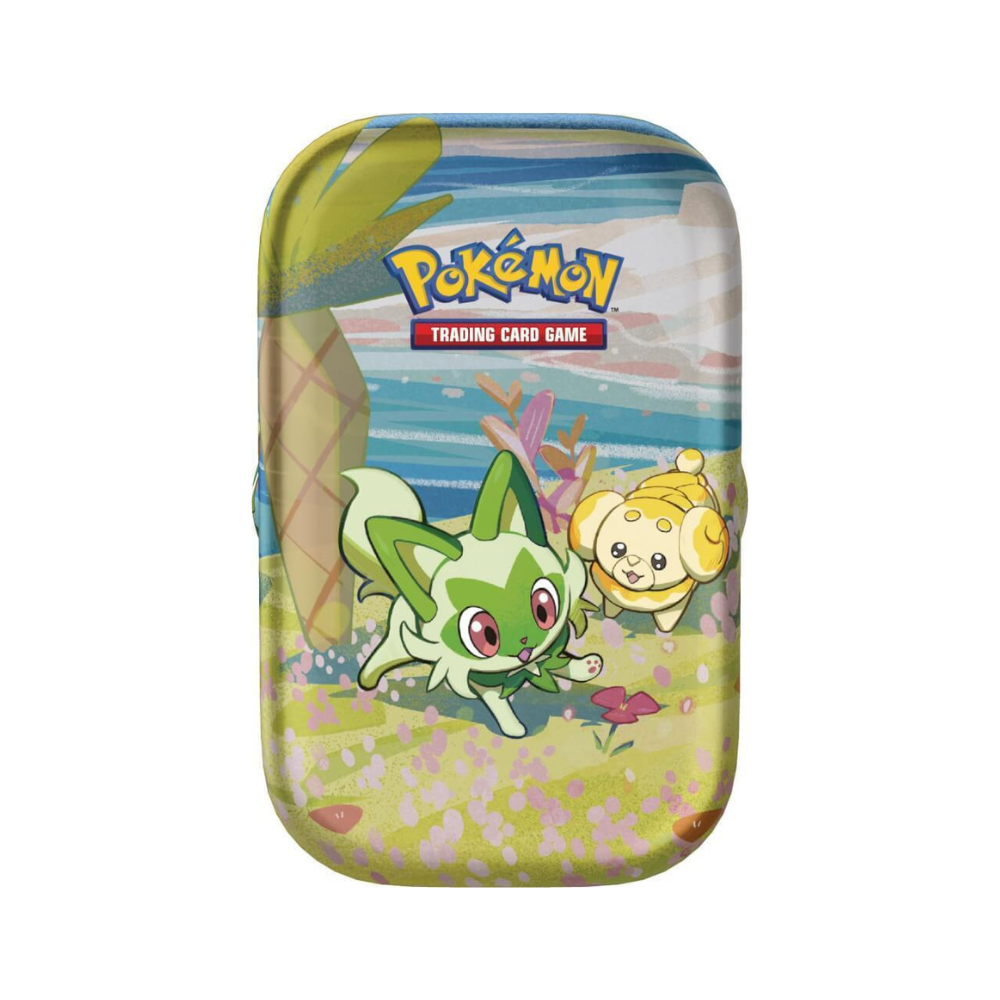 Pokémon Karmesin & Purpur: Paldea-Freunde "Felori und Hefel" Mini Tin Box - deutsch