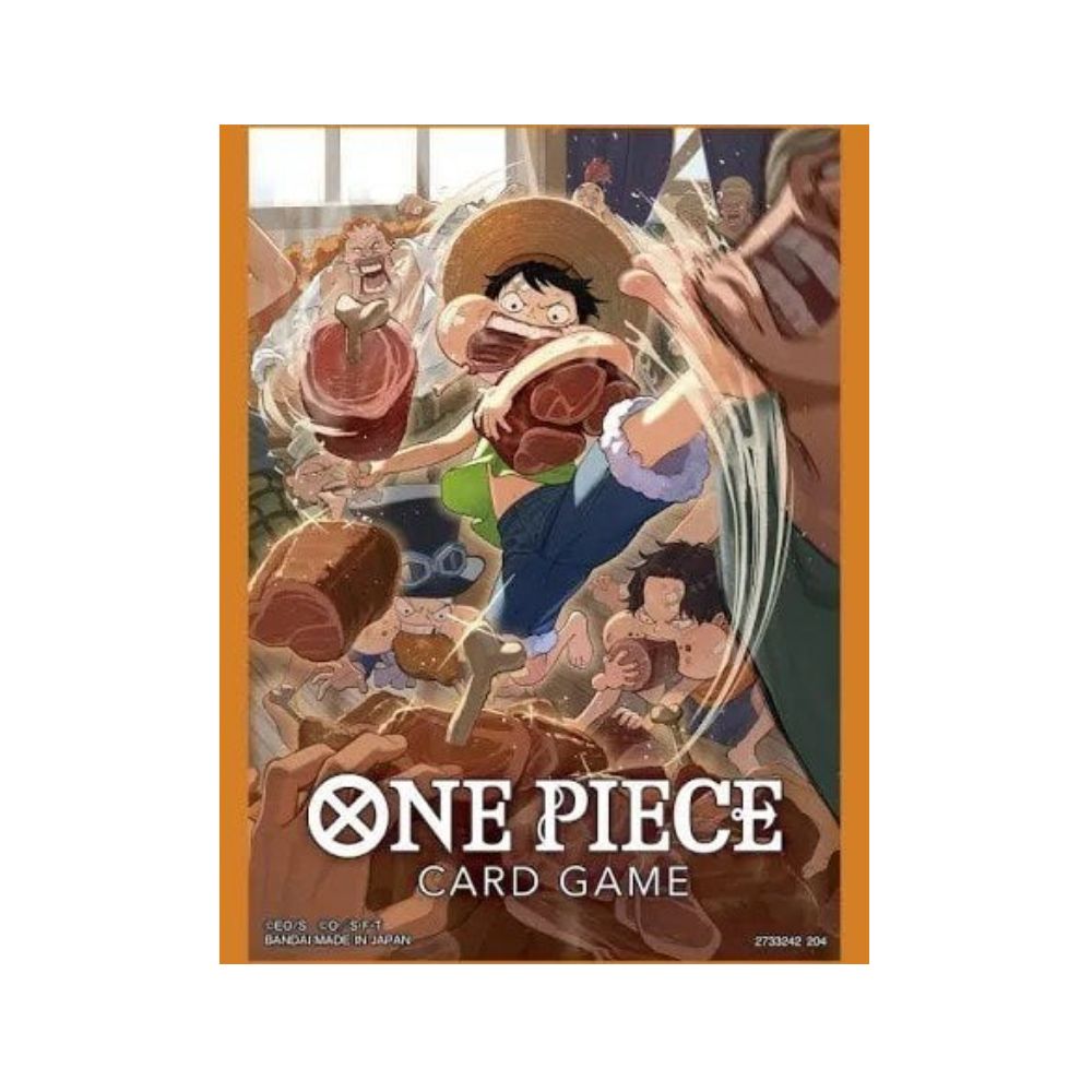 Bandai One Piece Card Game: Official Sleeves 7  "Three Brothers" - 70 Kartenhüllen