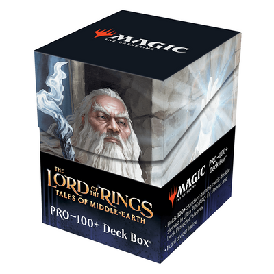 Ultra Pro: Magic the Gathering The Lord of the Rings Tales of Middle-Earth - Deck-Box "Gandalf" Platz für über 100 Karten