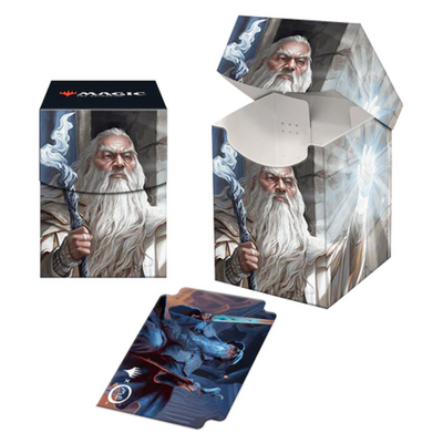 Ultra Pro: Magic the Gathering The Lord of the Rings Tales of Middle-Earth - Deck-Box "Gandalf" Platz für über 100 Karten