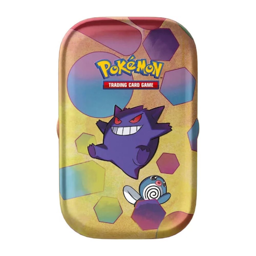 Pokémon Karmesin & Purpur 151: Mini Tin Box mit Gengar und Quapsel (DE)