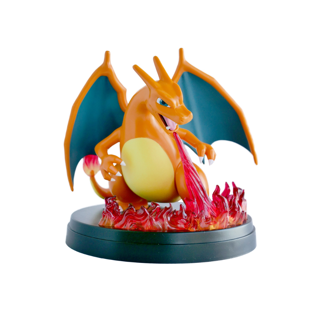 Pokémon Sammelkartenspiel Glurak ex Super Premium Kollektion Actionfigur deutsche Sprachausgabe