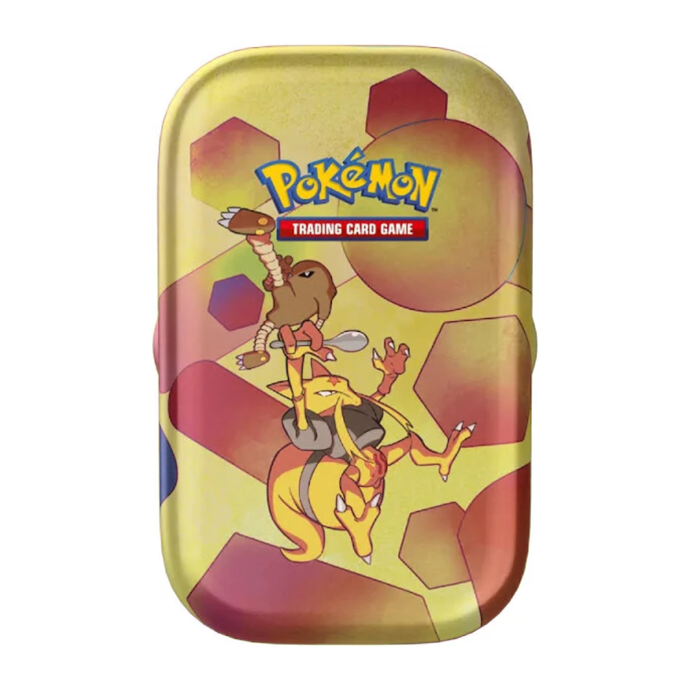 Pokémon Karmesin & Purpur 151: Mini tin Box mit Kadabra und Kicklee (DE)