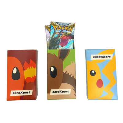 Pokémon Sammelkartenspiel - 4 x Booster Packung Karmesin & Purpur