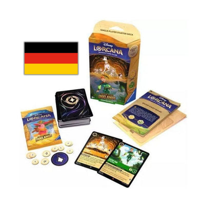 Disney Lorcana - Die Tintenlande - Starter Deck: Bernstein und Smaragd - DE