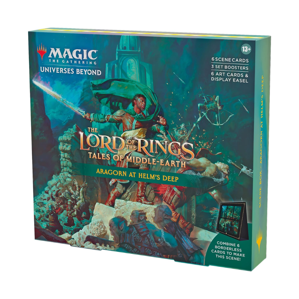 Magic the Gathering Universes Beyond: The Lord of the Rings - Tales of Middle-Earth "Aragorn at Helm's Deep" Scene Box (EN)