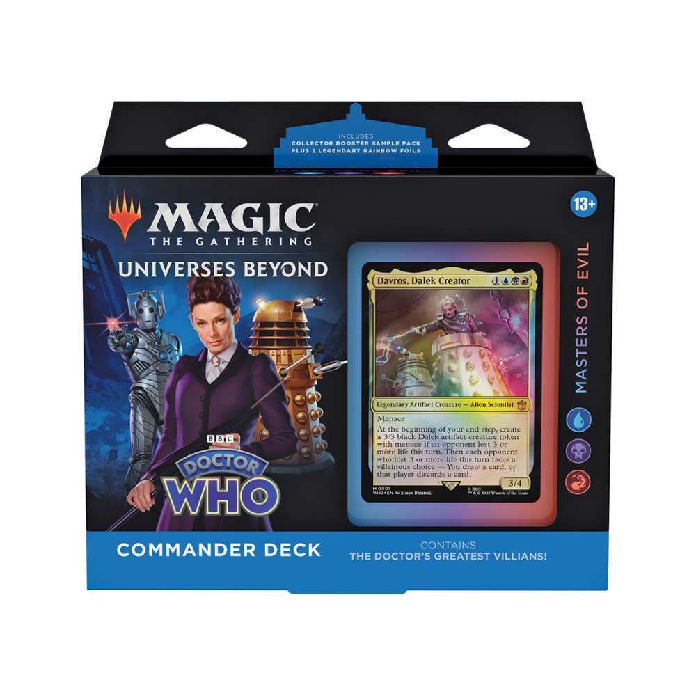 Magic the Gathering Universes Beyond: Doctor WHO - Commander Deck "Masters of Evil" (EN)