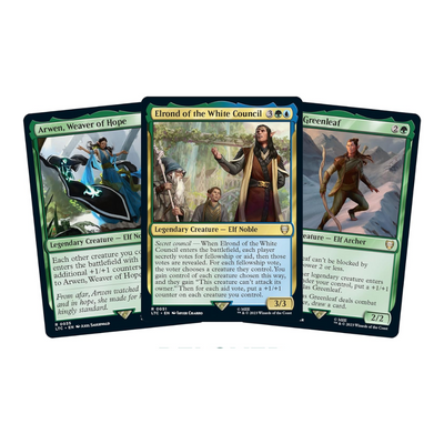 Magic the Gathering: The Lord of the Rings Tales of Middle-Earth Commander Deck "Elven Council" (englisch)