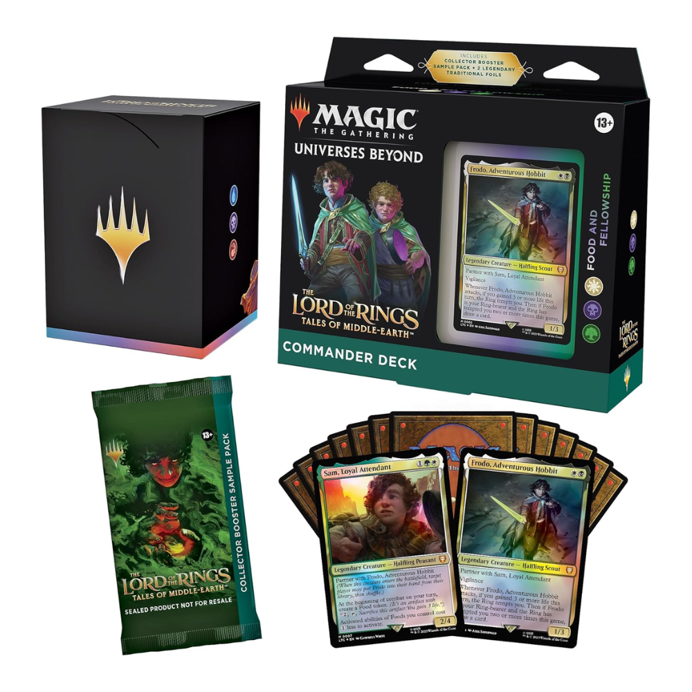 Magic the Gathering: The Lord of the Rings Tales of Middle-Earth Commander Deck "Food and Fellowship" (englisch)