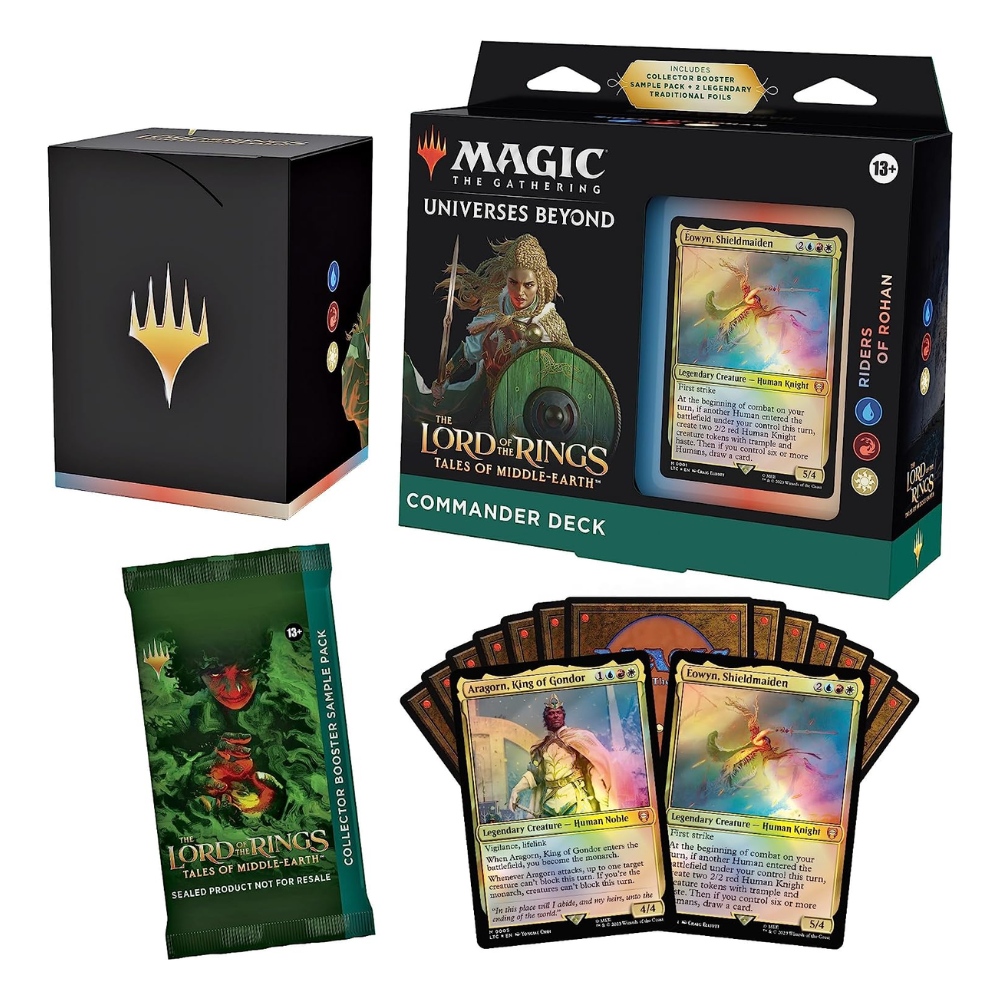 Magic the Gathering: The Lord of the Rings Tales of Middle-Earth Commander Deck "Riders of Rohan" (englisch)