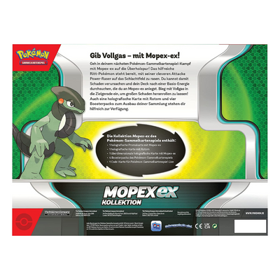 Pokémon Karmesin & Purpur: "Mopex-ex" Kollektion Box - deutsch