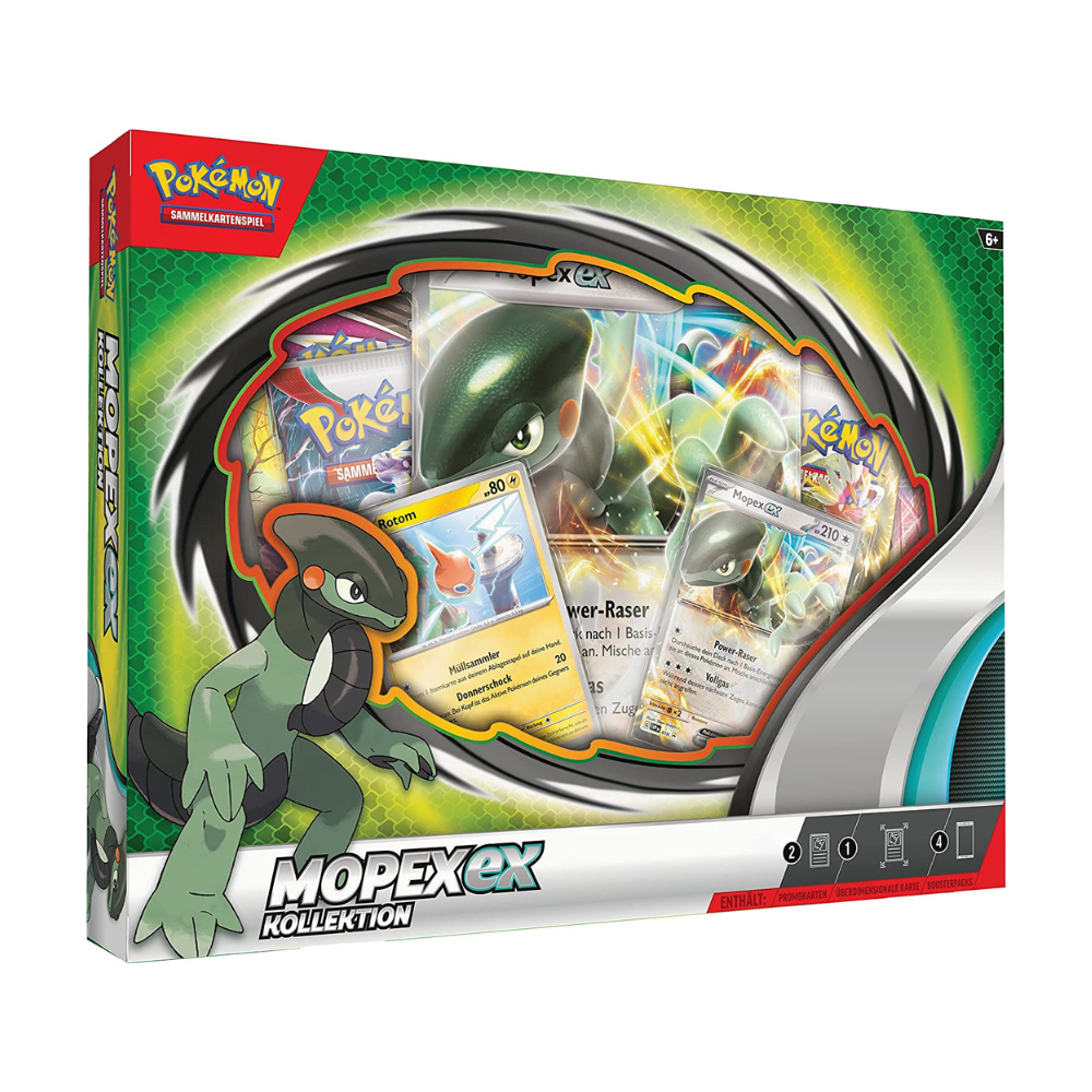 Pokémon Karmesin & Purpur: "Mopex-ex" Kollektion Box - deutsch