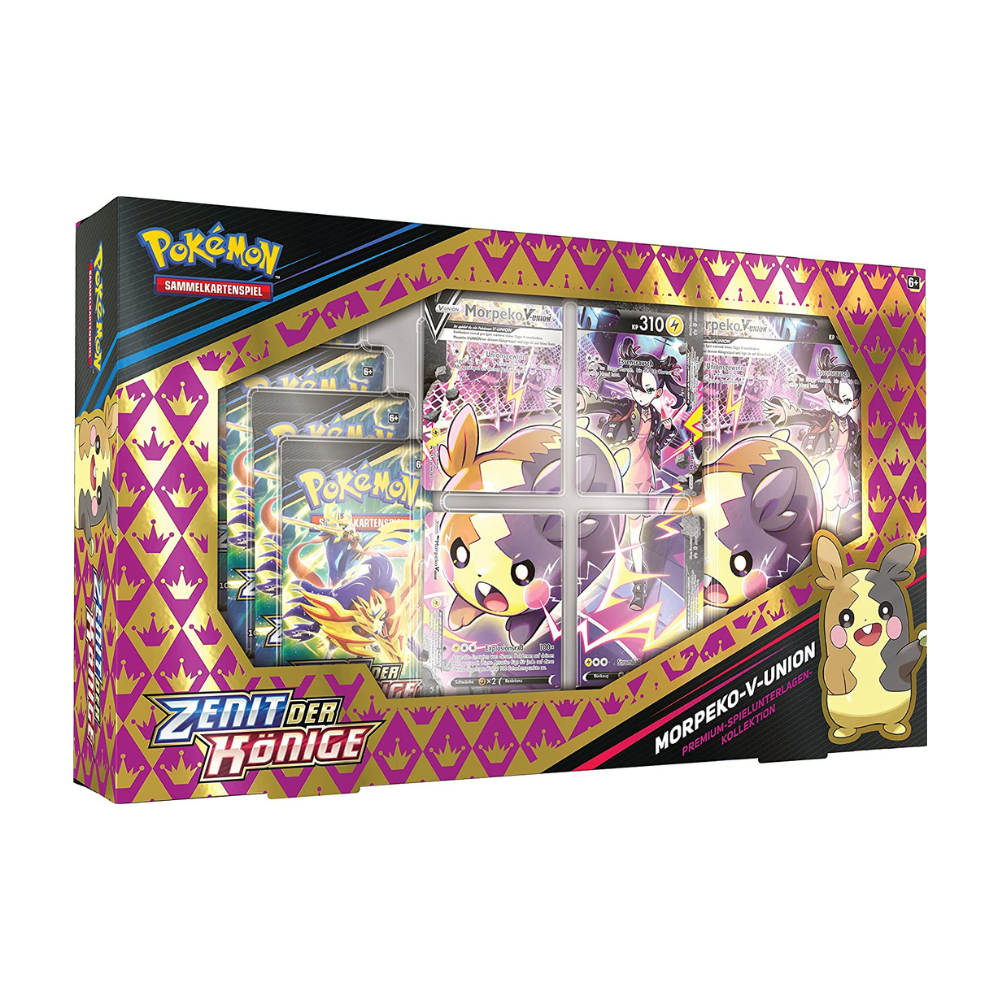 Pokémon Zenit der Könige: "Morpeko V-Union" Premium-Spielunterlagen-Kollektion - deutsch