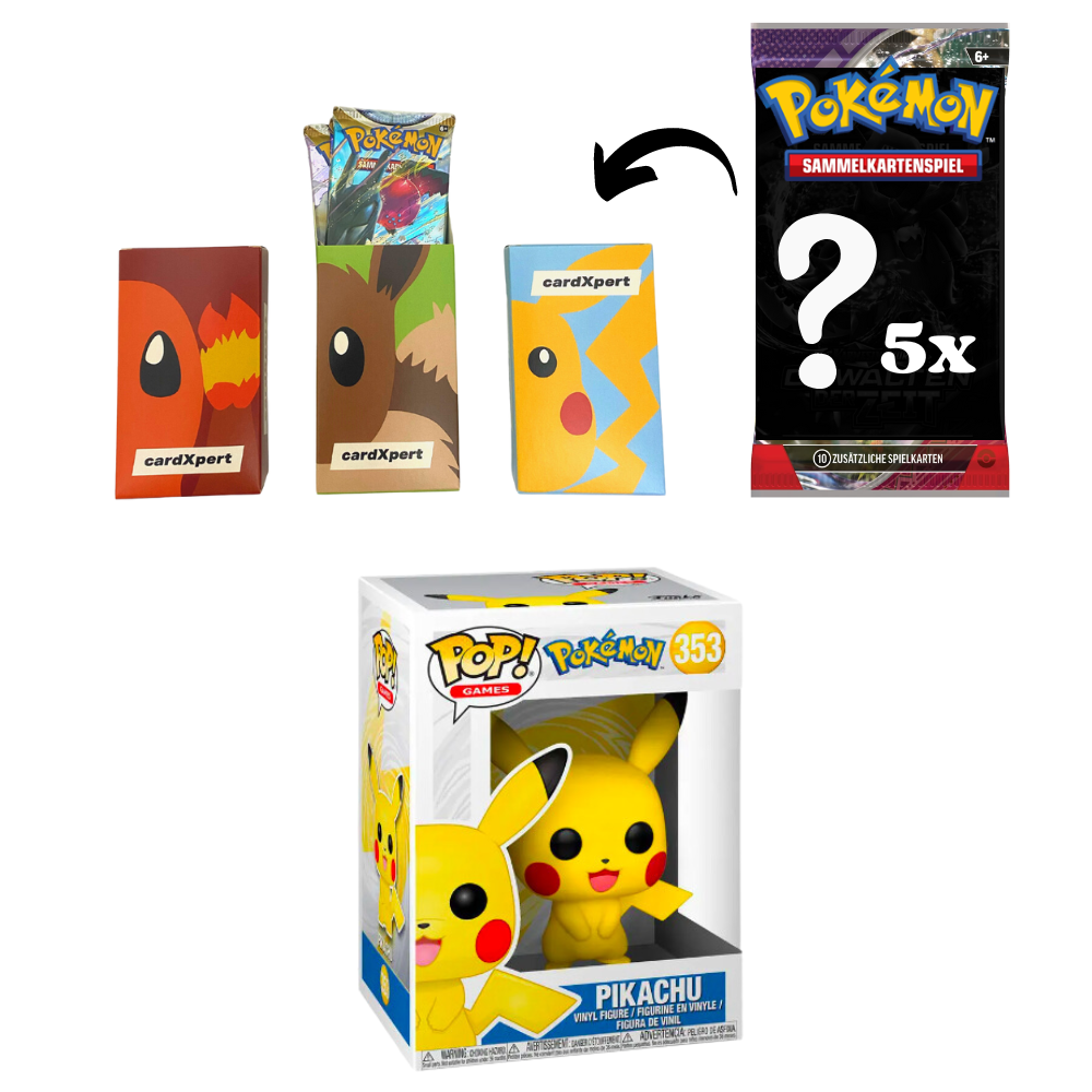 Pokémon - Mystery Box Größe S - Überraschungspaket mit Zubehör (DE)