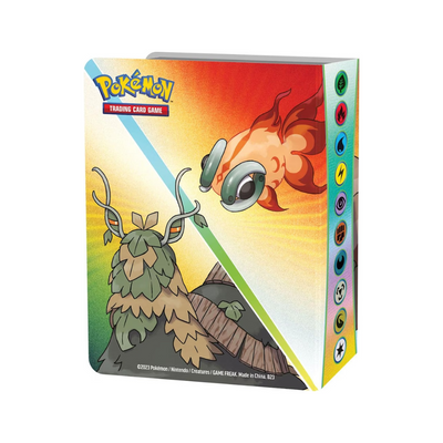 Pokémon Scarlet & Violet - Obsidian Flames: Mini Portfolio für 60 Sammelkarten + Booster (EN)