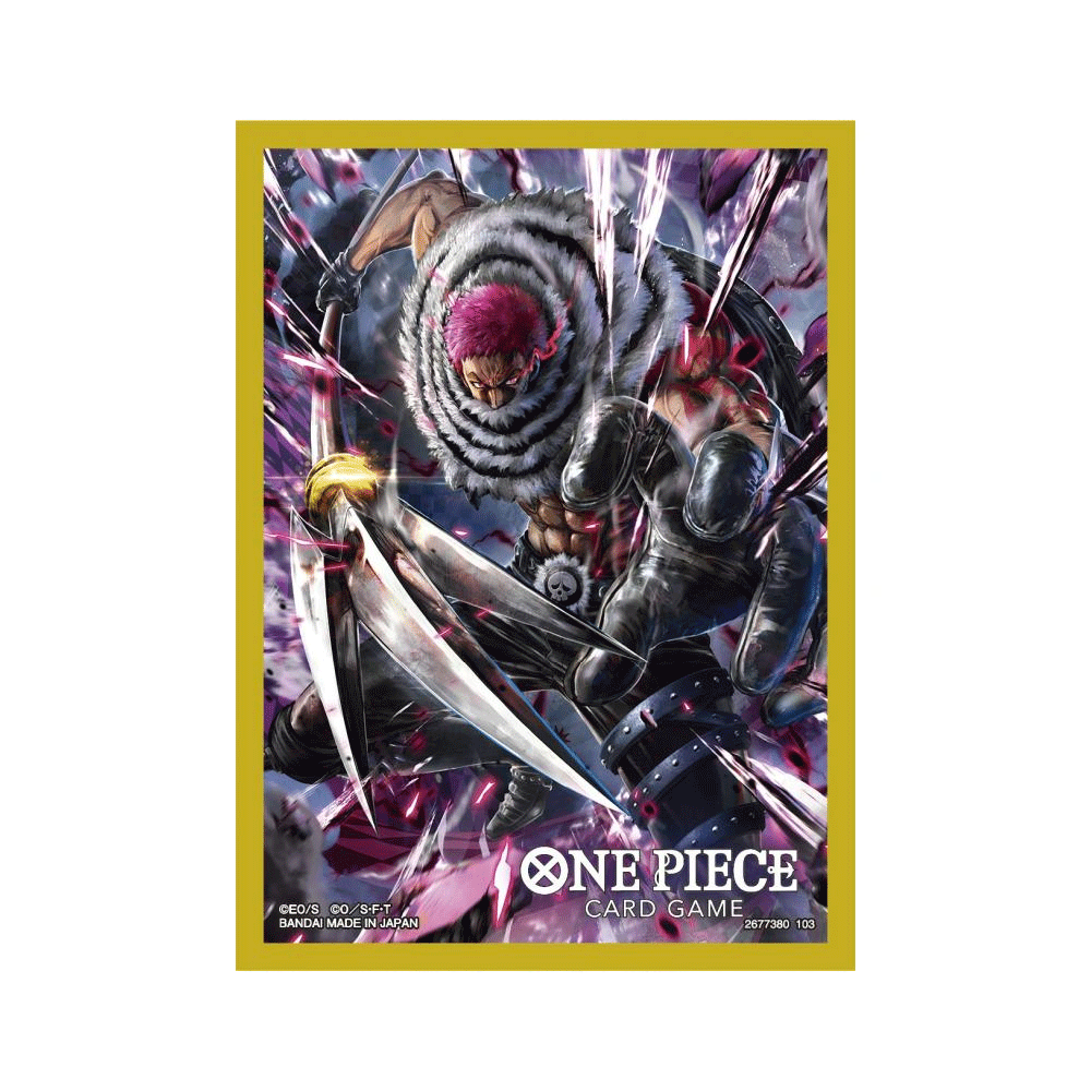 One Piece Card Game: Official Sleeve 3 Assorted 4 Kinds "Katakuri"