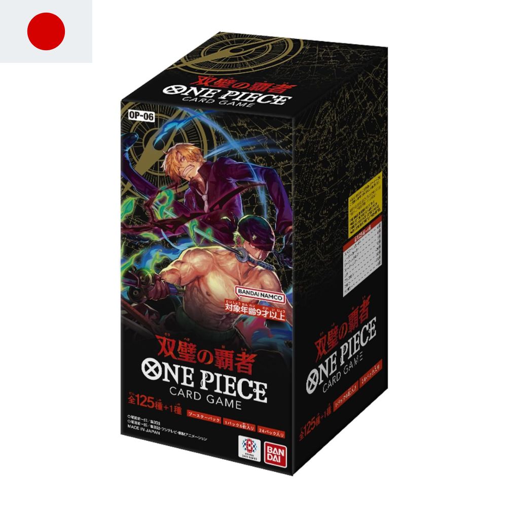 One Piece Card Game Wings of the Captain OP06 24er Booster Box in japanischer Sprache