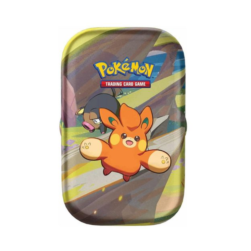 Pokémon Karmesin & Purpur: Paldea-Freunde "Pamo und Ferkuli" Mini Tin Box - deutsch