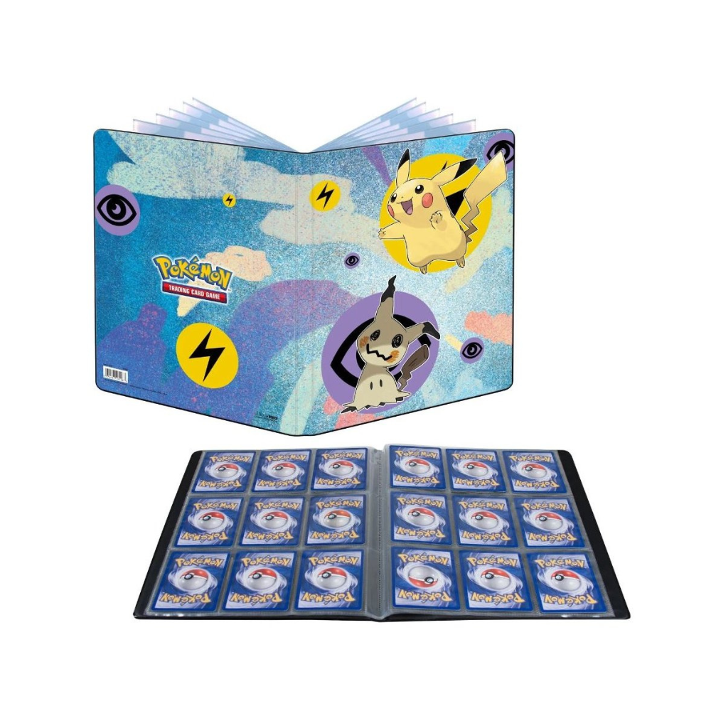 Ultra Pro Pokémon: Sammelalbum "Pikachu & Mimikyu / Mimigma" 9-Pocket Portfolio für bis zu 180 Karten