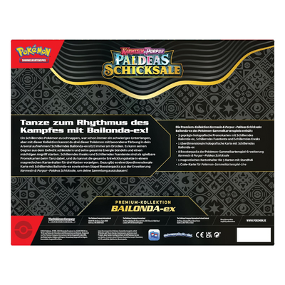 Pokémon Karmesin & Purpur: Paldeas Schicksale Premium-Kollektion "Bailonda-ex" (DE)