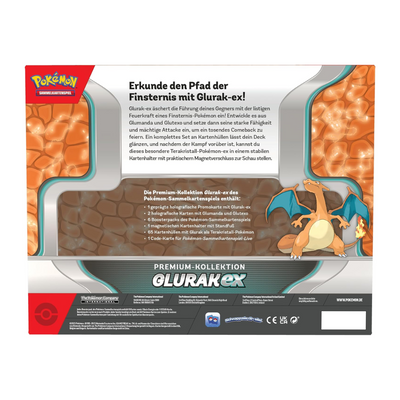 Pokémon Karmesin & Purpur: Premium-Kollektion Glurak ex (DE)