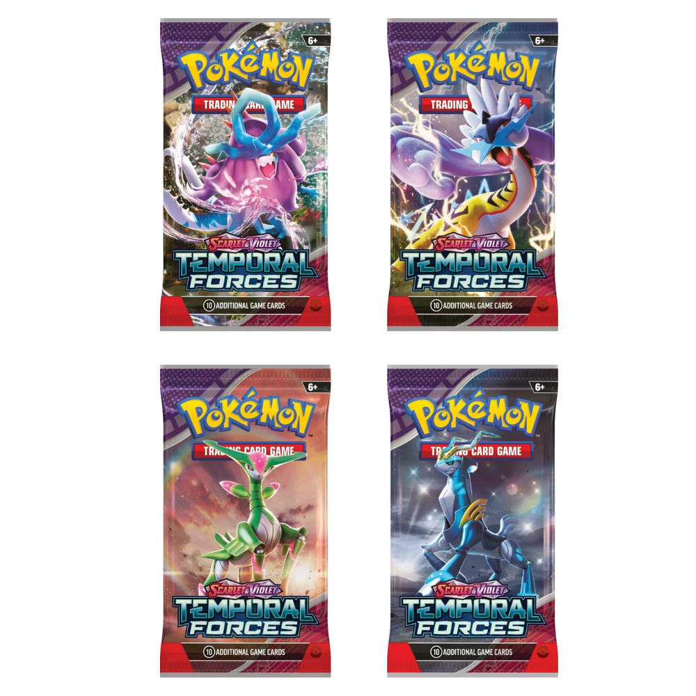 Pokémon Scarlet & Violet Temporal Forces: Booster Display mit 36 Boosterpackungen (EN)