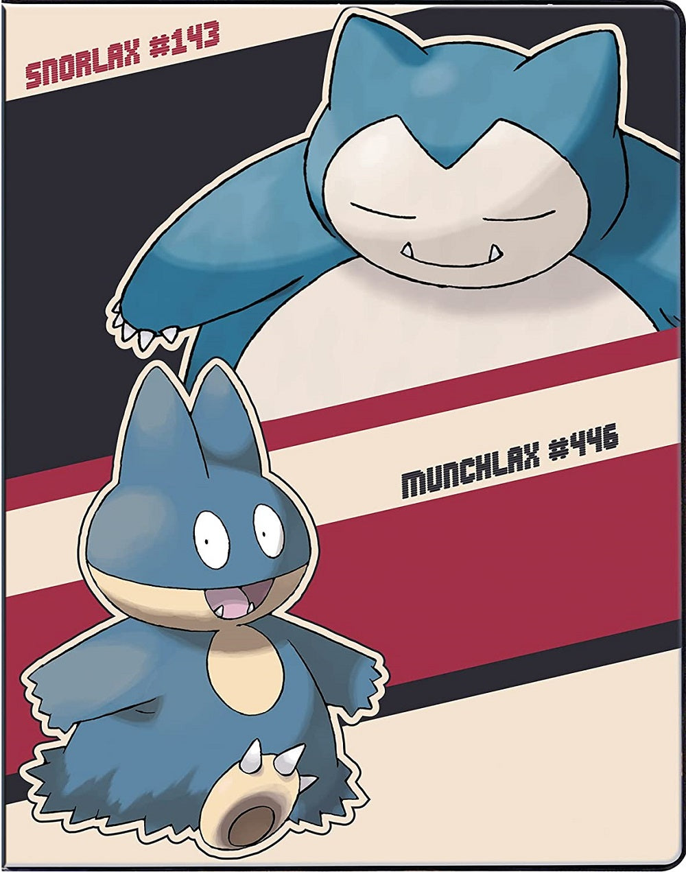 Ultra Pro - Pokemon 9-Pocket Album - Snorlax & Munchlax