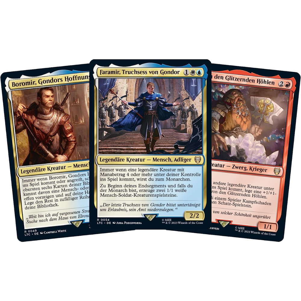 Magic the Gathering Der Herr der Ring: Geschichten aus Mittelerde "Reiter von Rohan" Commander-Deck - deutsch