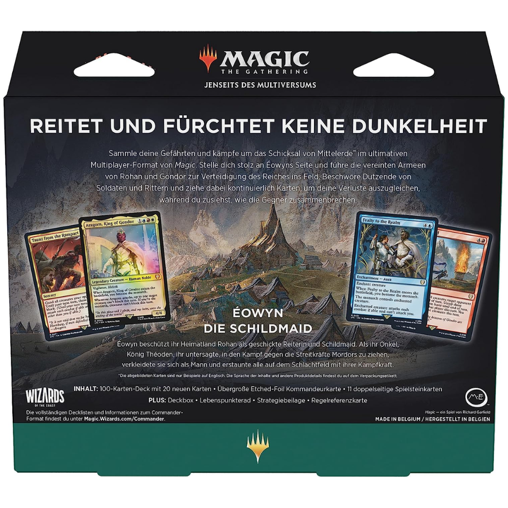 Magic the Gathering Der Herr der Ring: Geschichten aus Mittelerde "Reiter von Rohan" Commander-Deck - deutsch