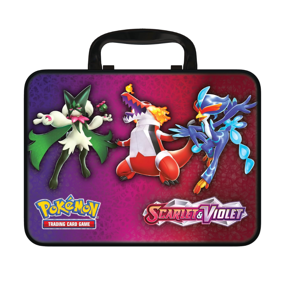 Pokémon Scarlet & Violet: Sammelkoffer Herbst 2023 mit Maskagato, Skelokrok und Fuentente (EN)